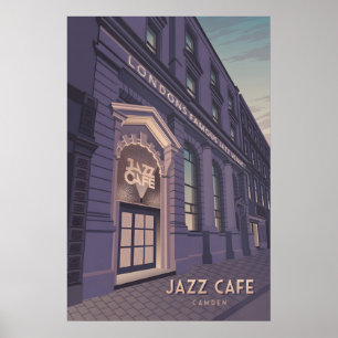Jazz Cafe Camden London Resemärke Poster