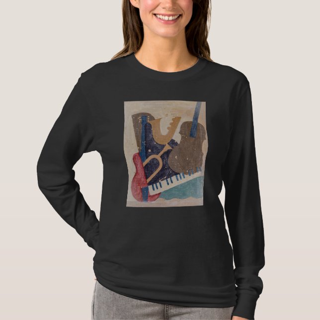 Jazz Cafe Sweatshirt T Shirt (Framsida)
