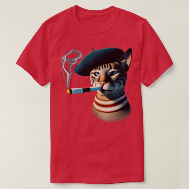 Jazz Cat T Shirt (Design framsida)