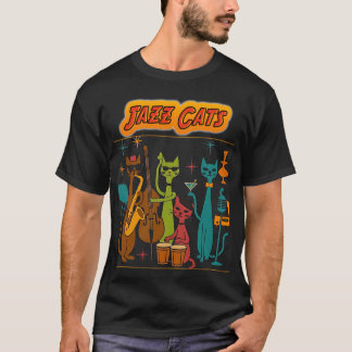 jazz cats t shirt