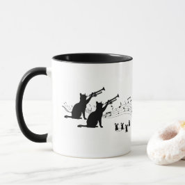 Jazz Cats | Trumpet | Kaffe Mugg