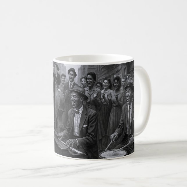 Jazz Cheers Street Groove Kaffemugg (Framsida höger)