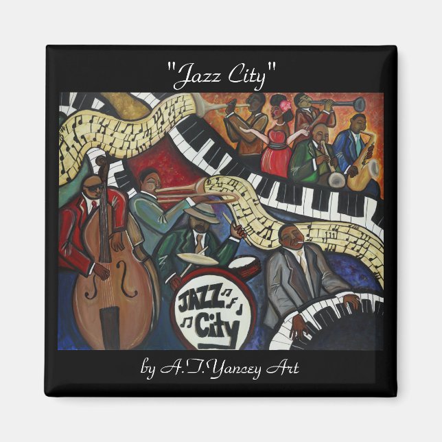 Jazz City Magnet (Framsidan)