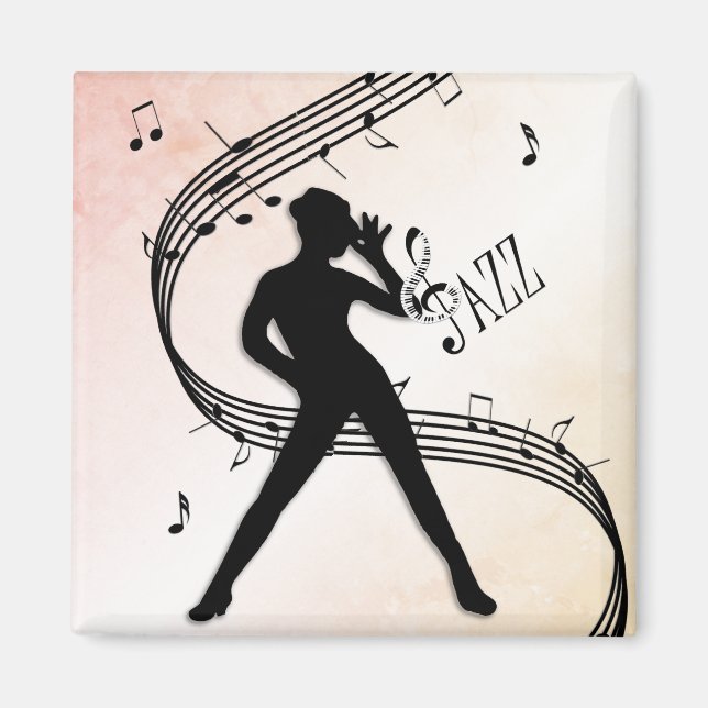 Jazz Dance Magnet (Framsidan)