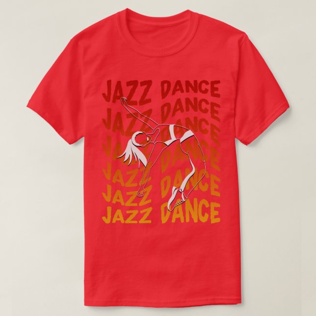 Jazz Dance T Shirt (Design framsida)