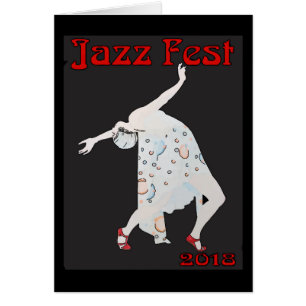 Jazz Dancer 2018 Hälsningskort