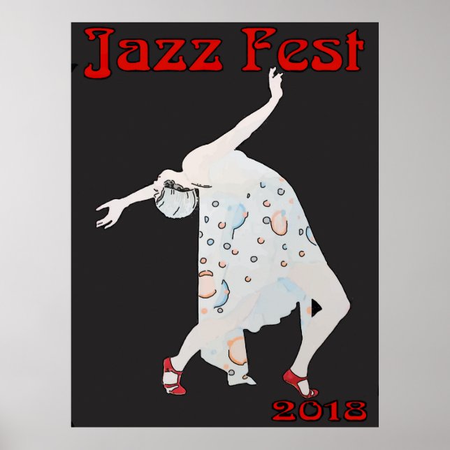 Jazz Dancer 2018 Poster (Framsidan)
