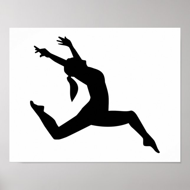 Jazz dancer poster (Framsidan)