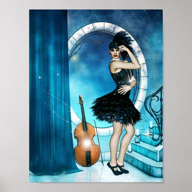 Jazz Dancer Poster (Framsidan)