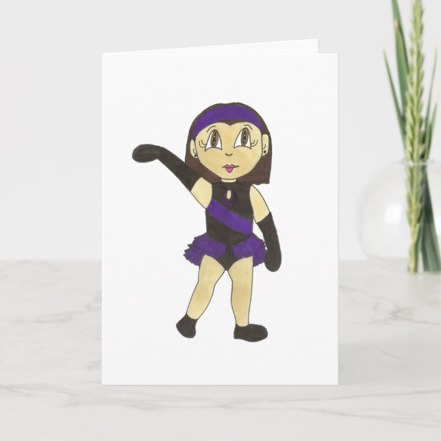 Jazz Dancer Skäl Dance Studio Teacher Meddelande (Framsida)