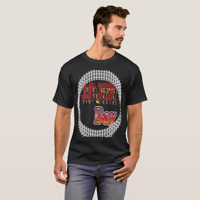 Jazz Day T-shirt (Hel framsida)