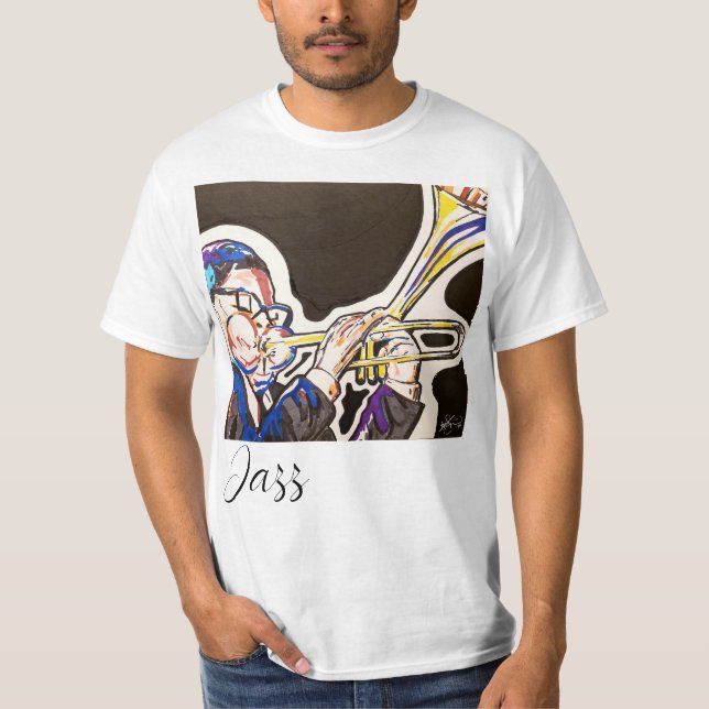 Jazz & Dizzy T Shirt (Framsida)