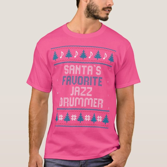 Jazz Drum Funny Gift T Shirt (Framsida)