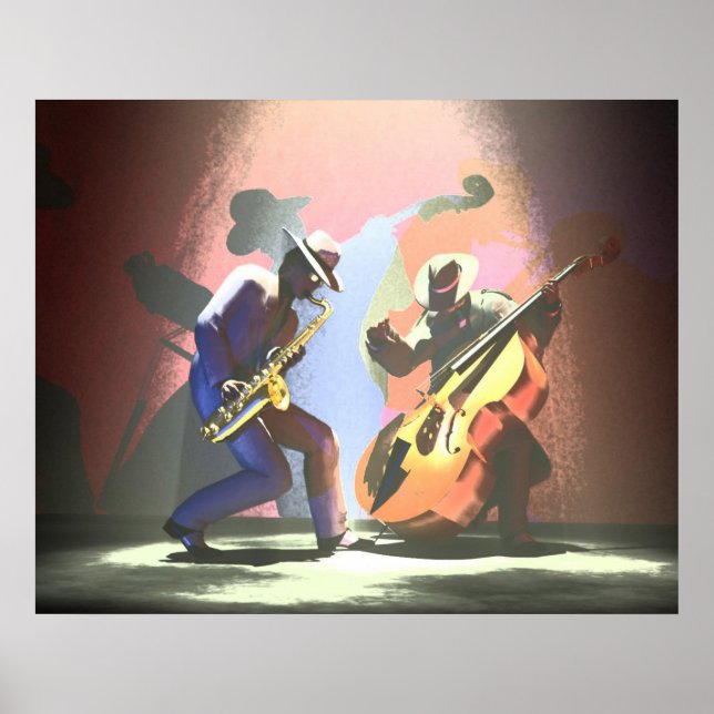 Jazz Duel Poster (Framsidan)