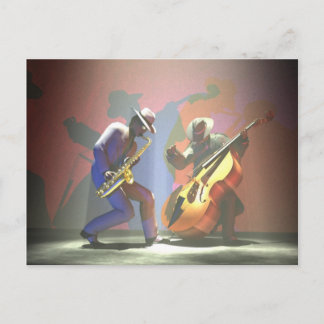 Jazz Duel Vykort