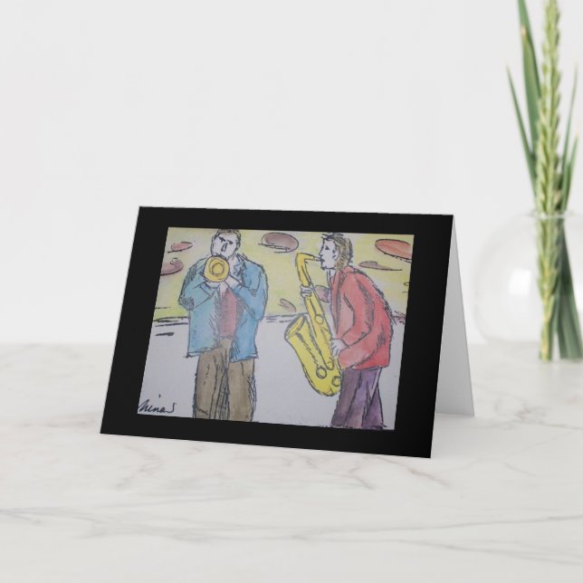 JAZZ DUO KORT (Framsida)