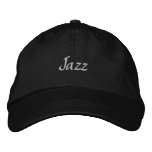 Jazz Embroized Baseball Cap Broderad Keps