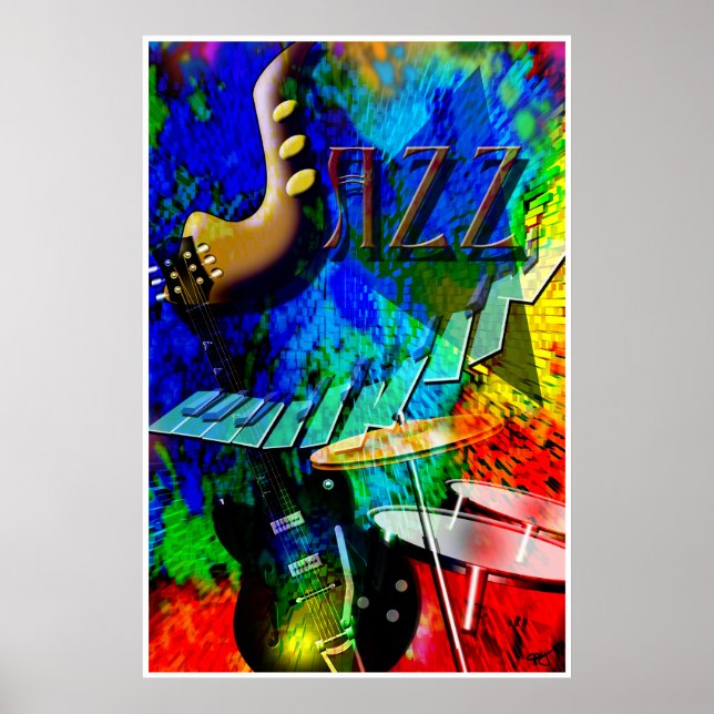 Jazz Explosion Poster (Framsidan)