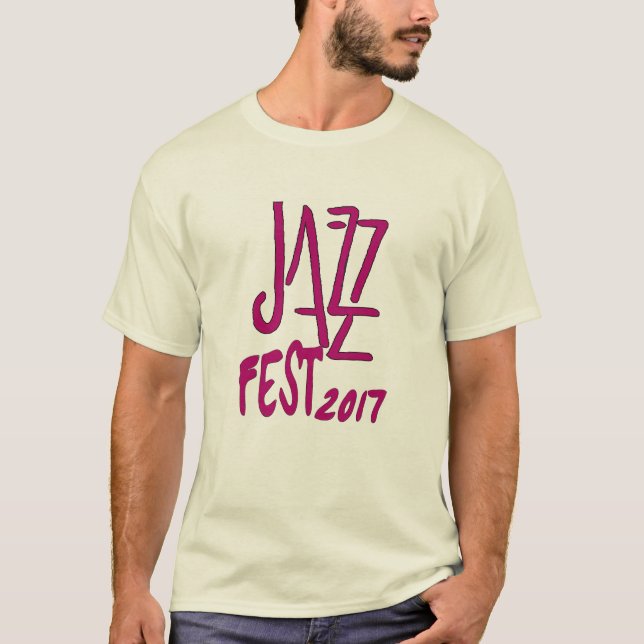 Jazz Fest 2017 T-shirt (Framsida)