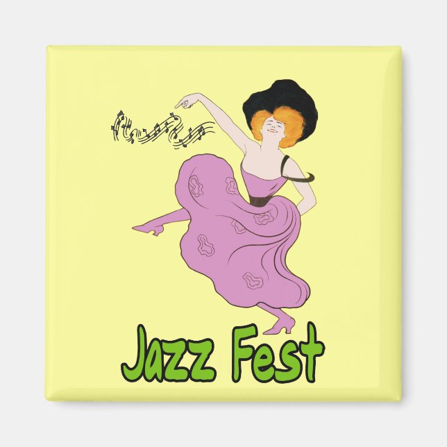 Jazz Fest Follies Magnet (Framsidan)