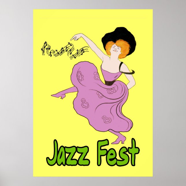 Jazz Fest Follies Poster (Framsidan)