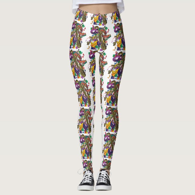 Jazz Fest Leggings (Framsida)