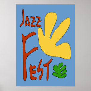 Jazz Fest Lövs Poster