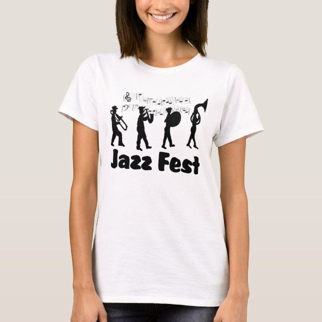 Jazz fest Marching People Tee (Framsida)