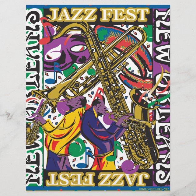 Jazz Fest New Orleans (Framsida)