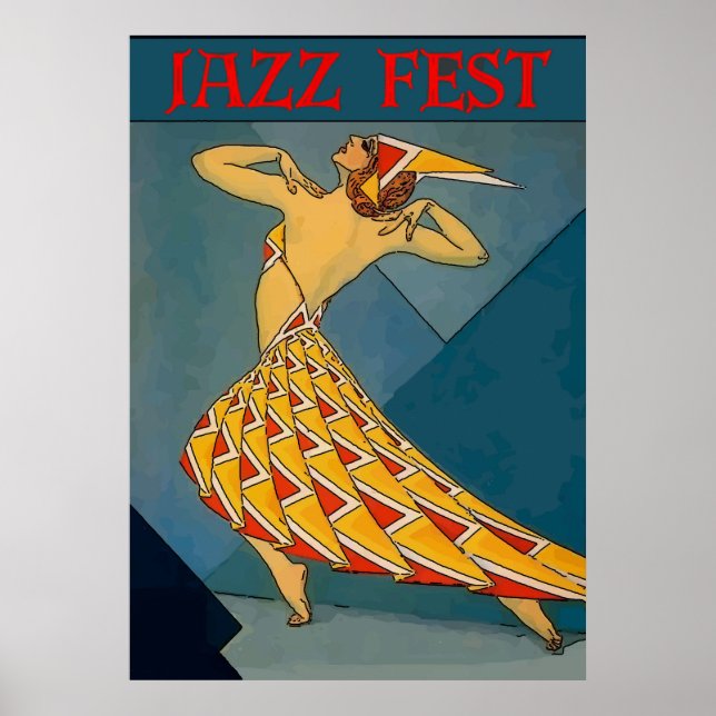 Jazz Fest Poster (Framsidan)