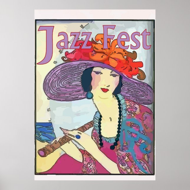 Jazz Fest Poster (Framsidan)