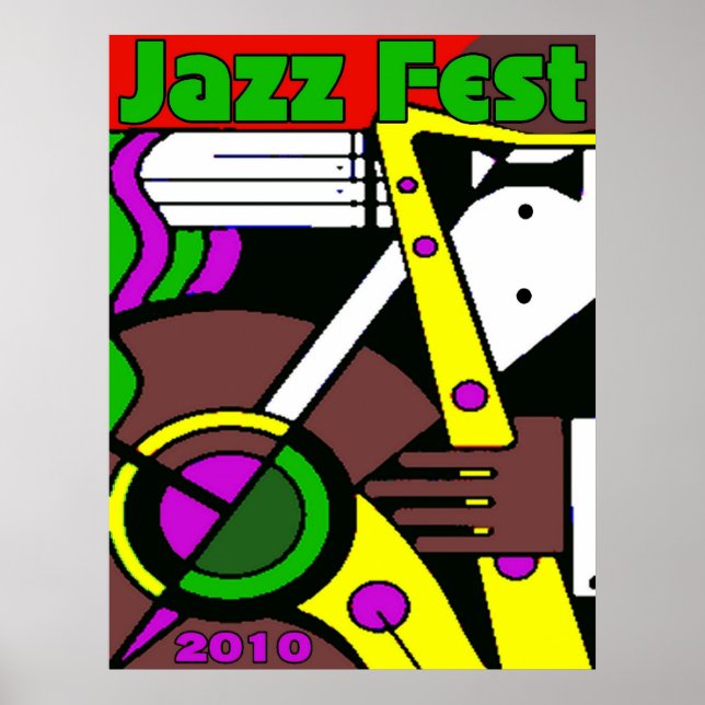 Jazz Fest Poster 2010 (Framsidan)