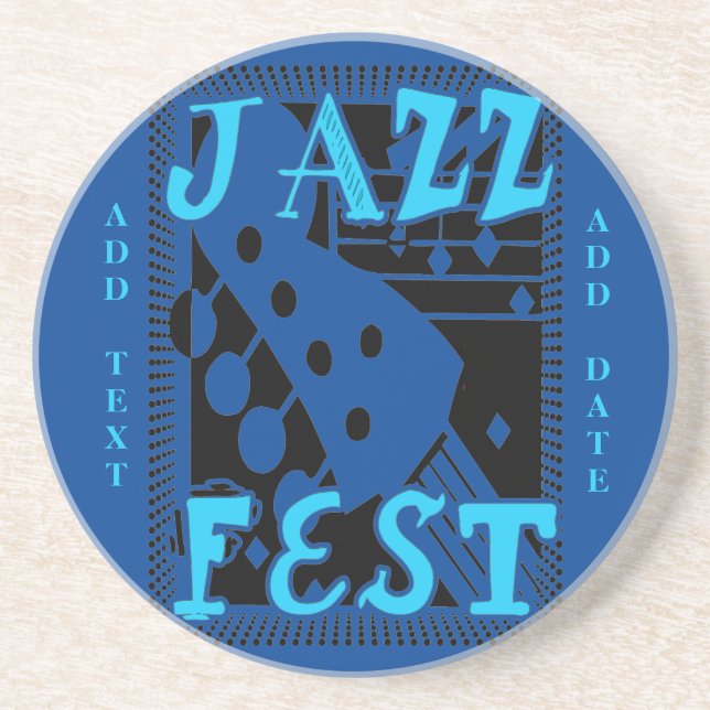 Jazz Fest Skelton Underlägg (Framsidan)