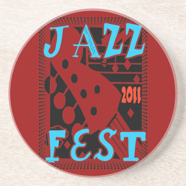 Jazz Fest Skelton Underlägg (Framsidan)