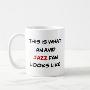 jazz fläkt, vid kaffemugg