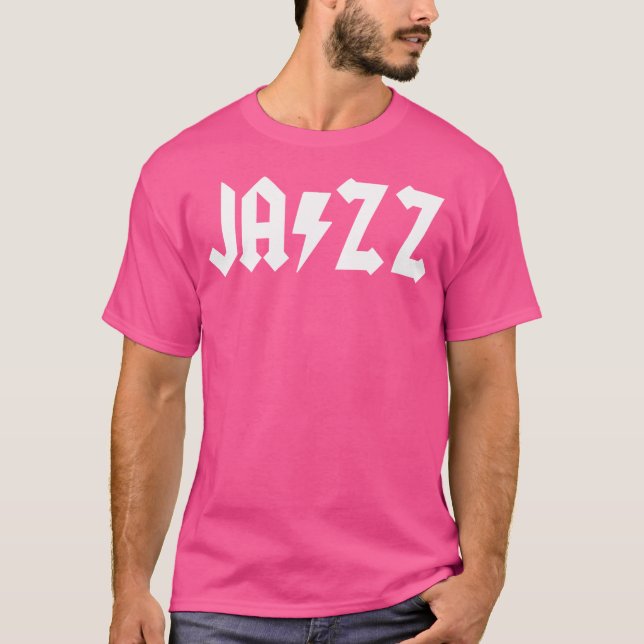 Jazz Funny Jazz T Shirt (Framsida)