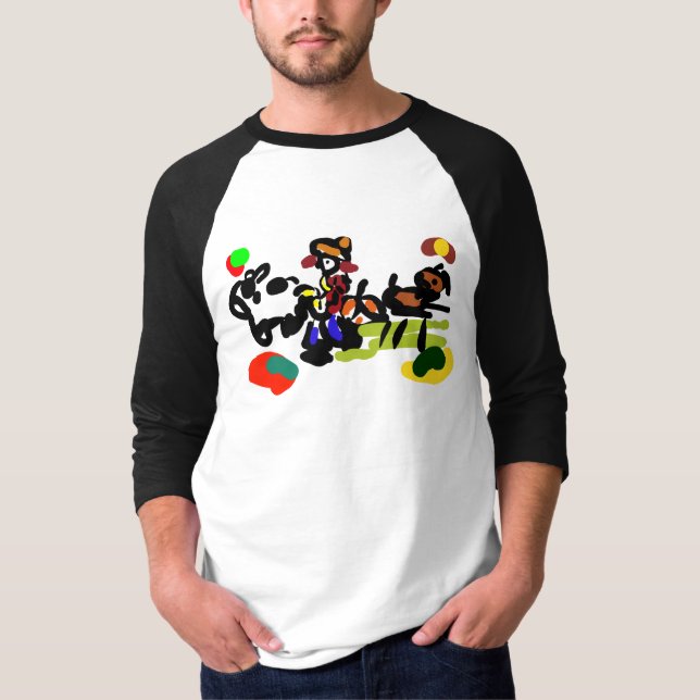 Jazz gård höst  t shirt (Framsida)