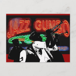 Jazz Gumbo Brass Band Vykort