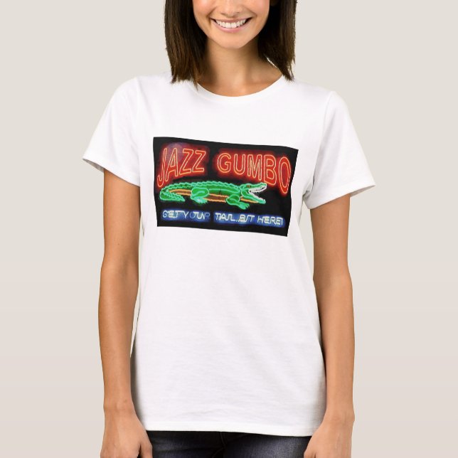 Jazz Gumbo T-shirt (Framsida)