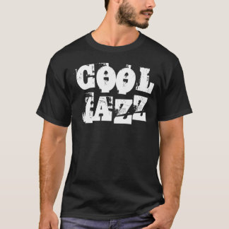 Jazz hade en osäker utformning av fet logotyp. t shirt
