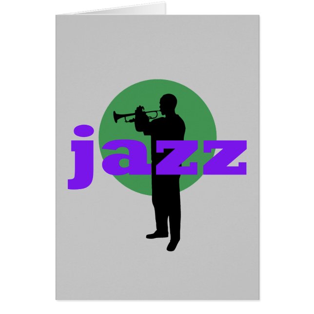 Jazz Hälsningskort (Framsidan)