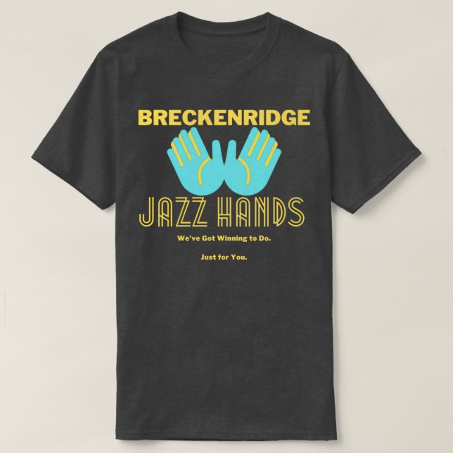 Jazz Händer 1 T Shirt (Design framsida)