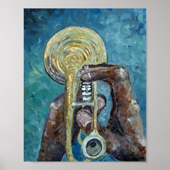 Jazz Horn Poster (Framsidan)