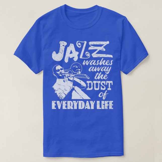 Jazz-ikoner citat t shirt (Design framsida)