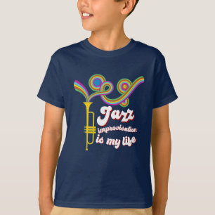 Jazz improvisation t shirt