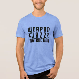 Jazz Instruction shirts - välj stil, färg T-shirt I Triblend-tyg