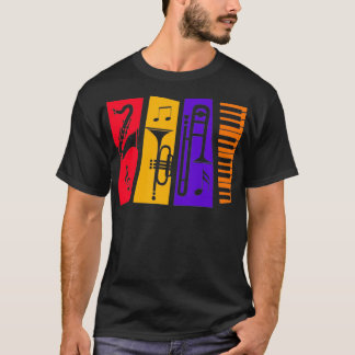 Jazz Instruments T Shirt