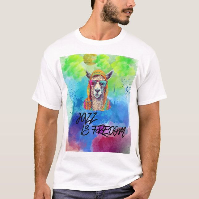 Jazz is Freedom T Shirt (Framsida)