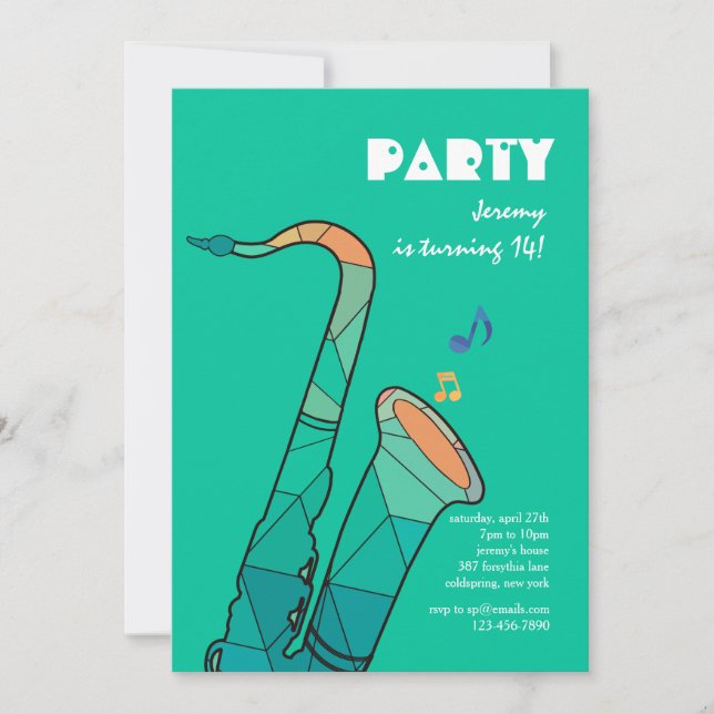 Jazz IT-inbjudan Inbjudningar (Framsida)