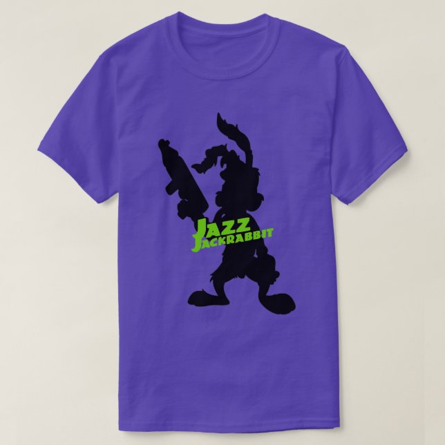 Jazz Jackkanit    OutlineSilhouette  T Shirt (Design framsida)